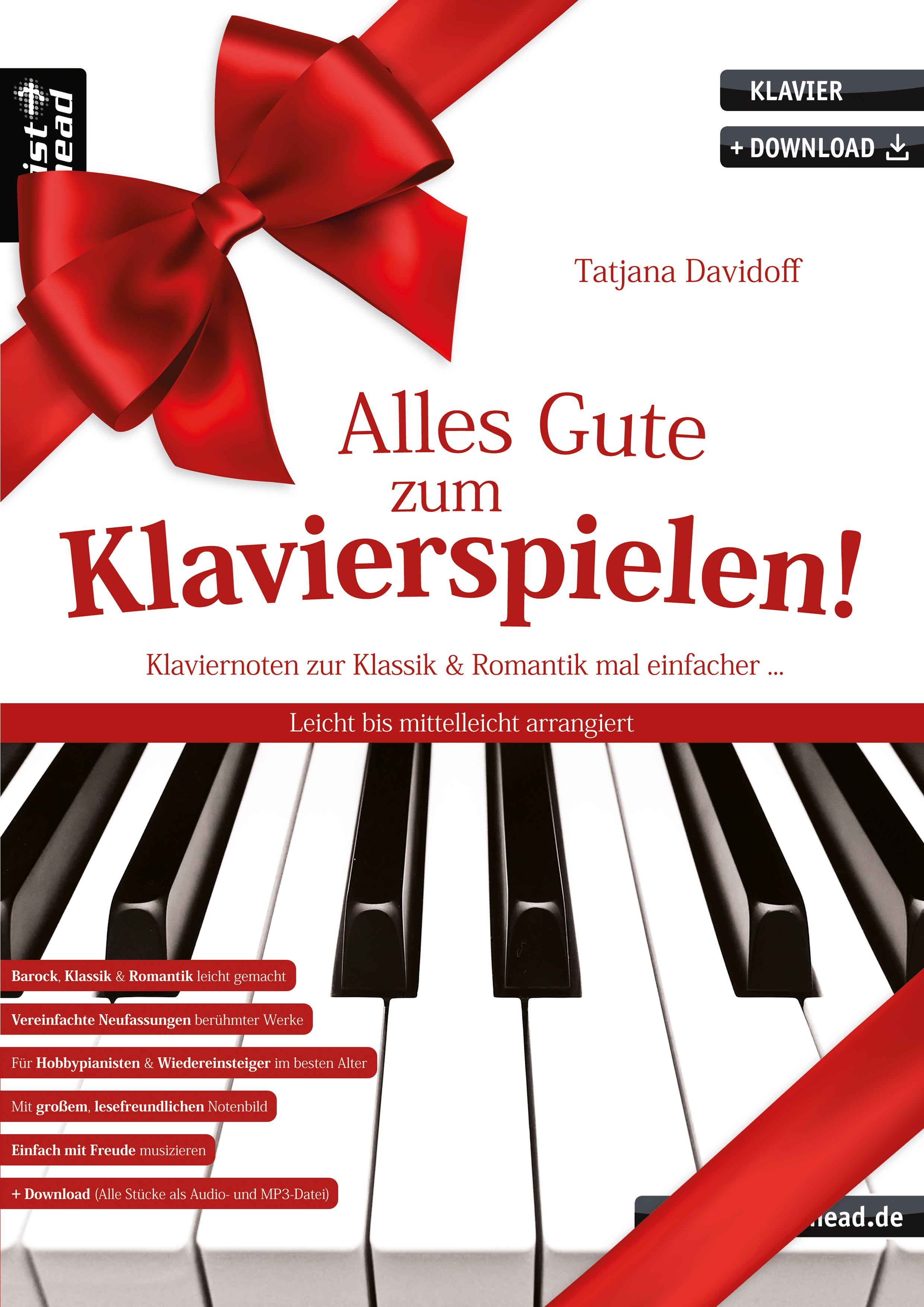 Vorderes Coverbild Alles Gute zum Klavierspielen!