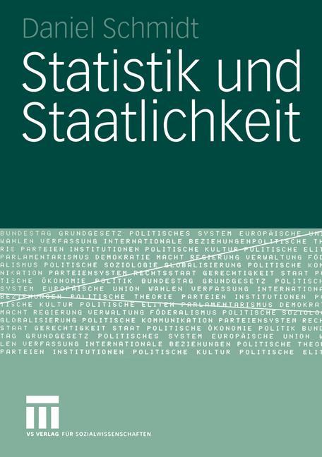 Vorderes Coverbild Statistik und Staatlichkeit