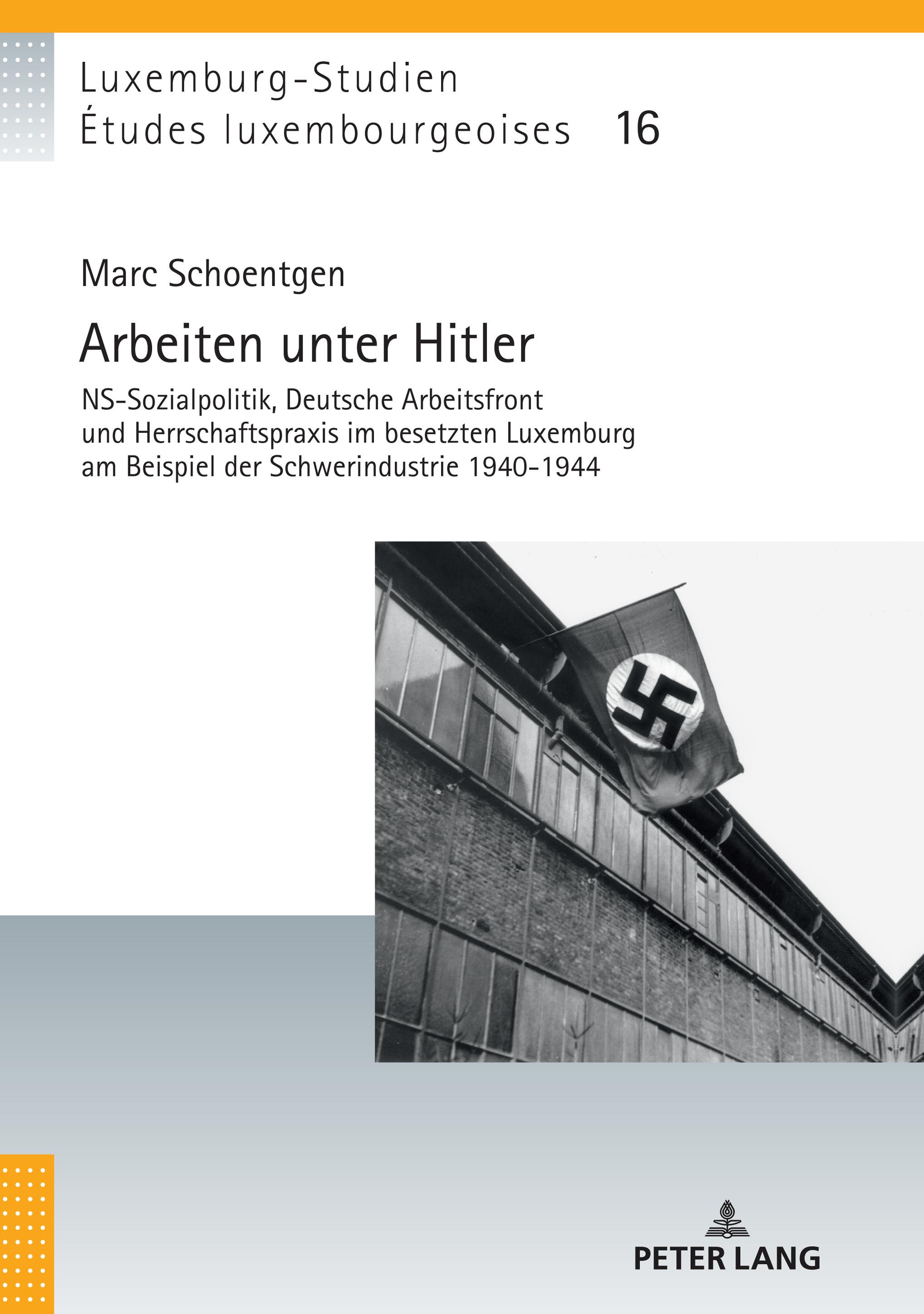 Vorderes Coverbild Arbeiten unter Hitler