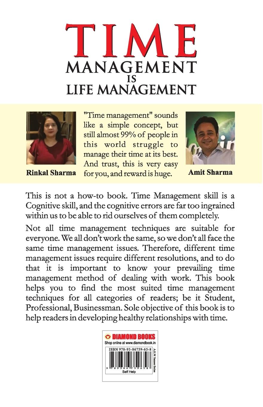 Rückseitencover Time Management is Life Management