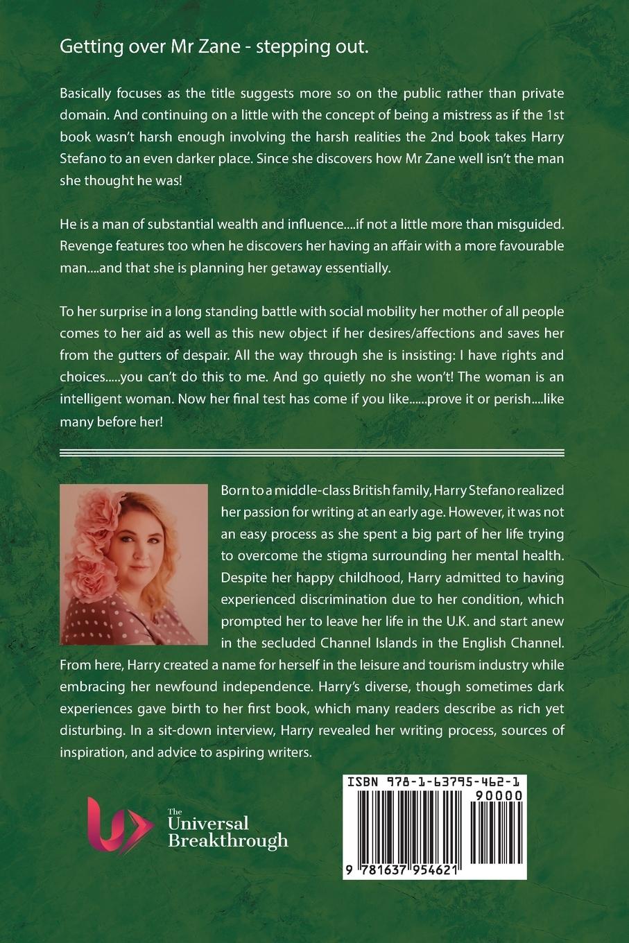 Rückseitencover Getting Over Mr Zane - Stepping Out