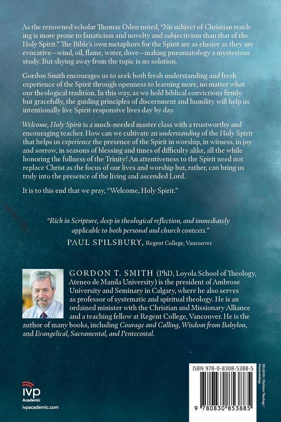 Rückseitencover Welcome, Holy Spirit