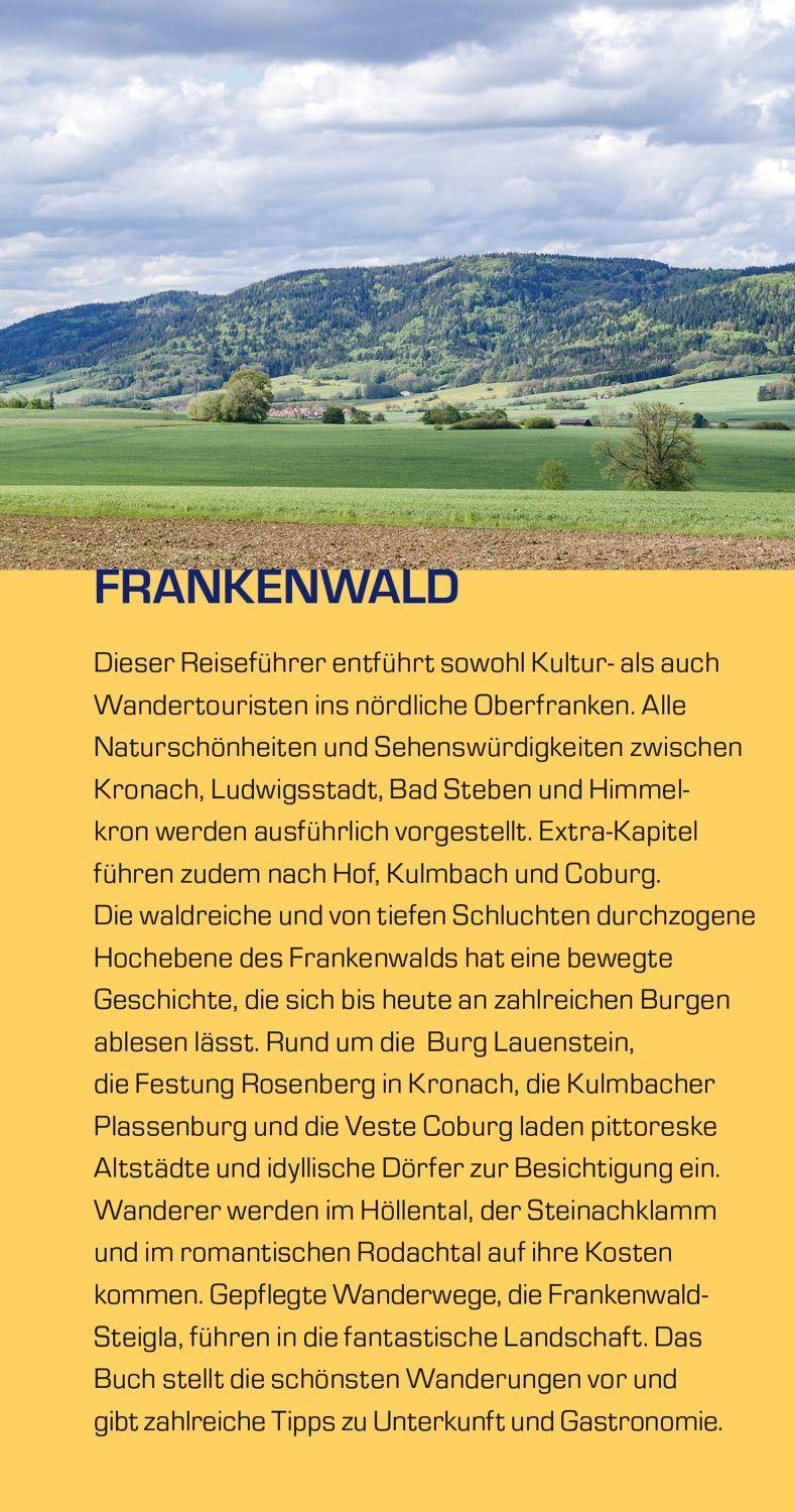 Beispielinhalt (Bild) TRESCHER Reiseführer Frankenwald