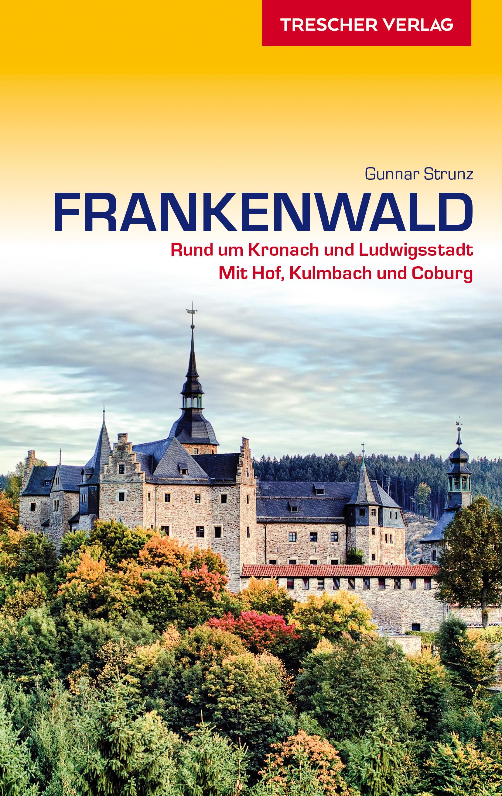 Vorderes Coverbild TRESCHER Reiseführer Frankenwald
