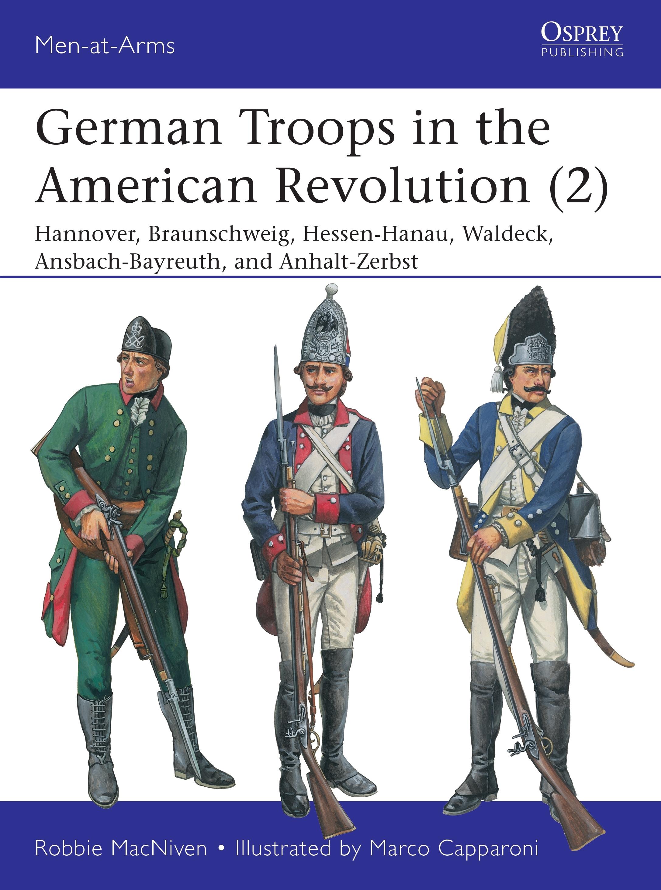 Vorderes Coverbild German Troops in the American Revolution (2)