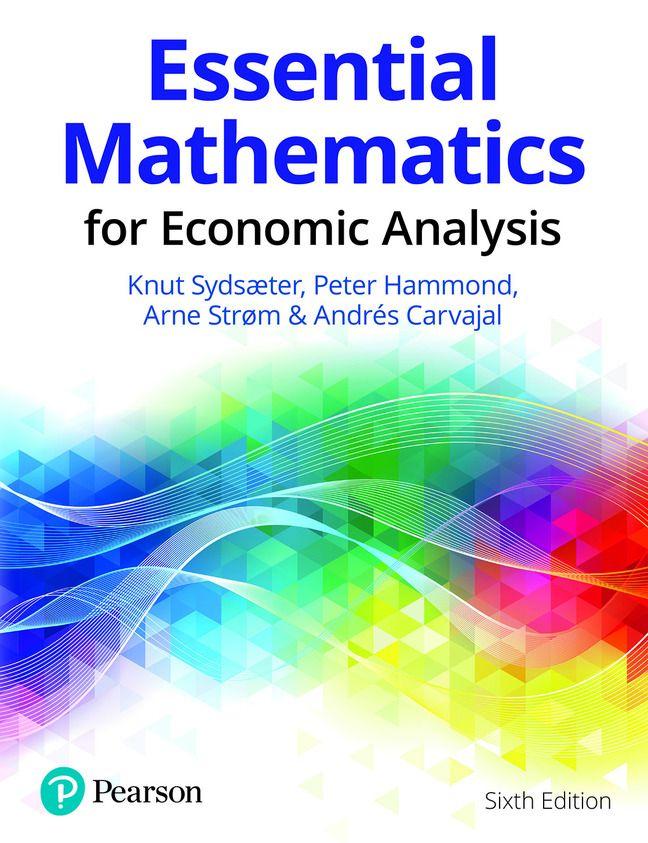 Vorderes Coverbild Essential Mathematics for Economic Analysis