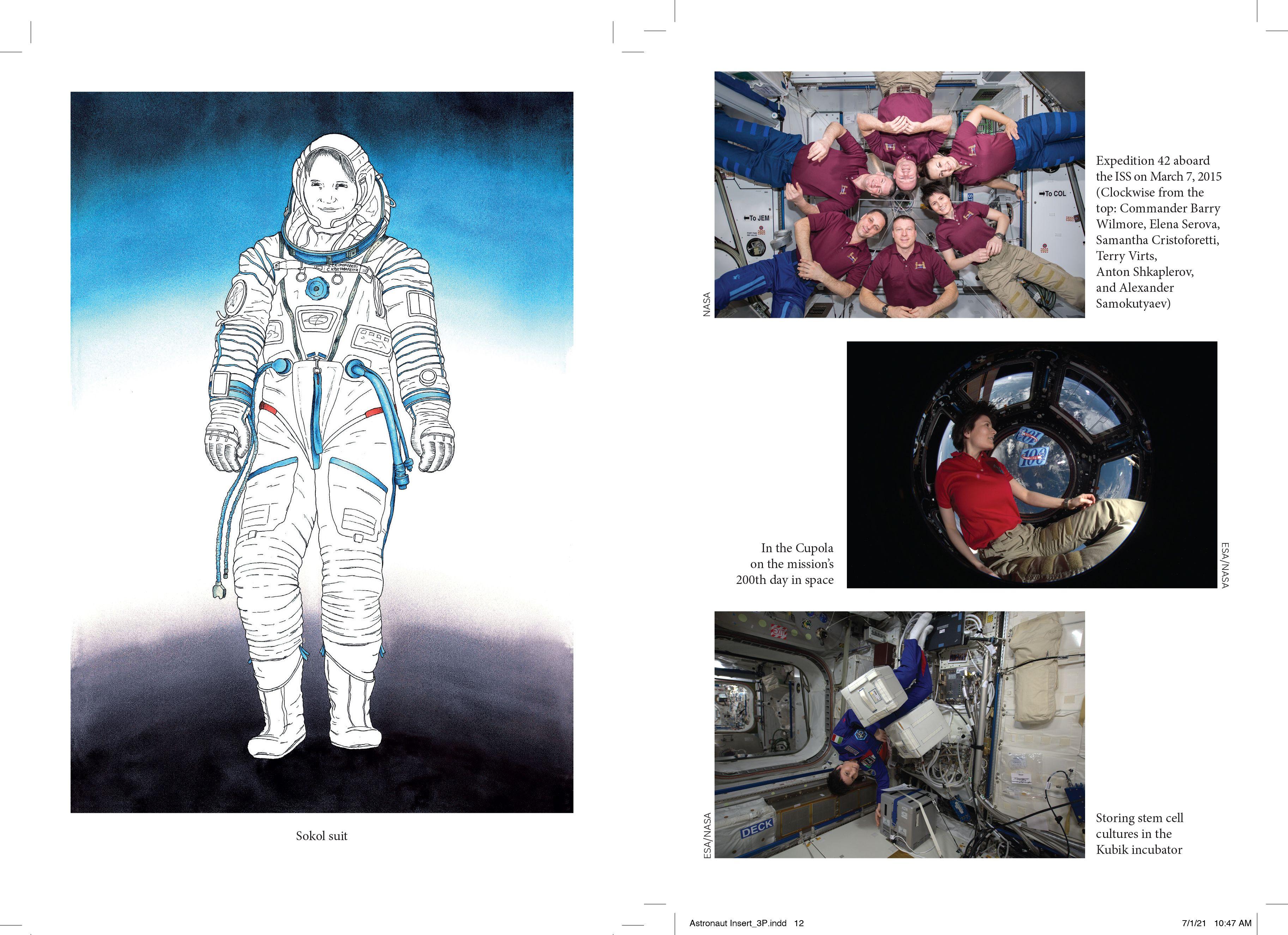 Beispielinhalt (Bild) Diary of an Apprentice Astronaut