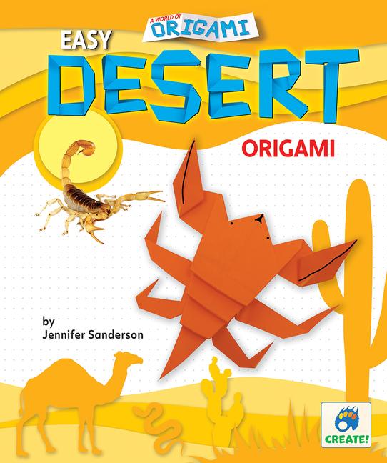 Vorderes Coverbild Easy Desert Origami