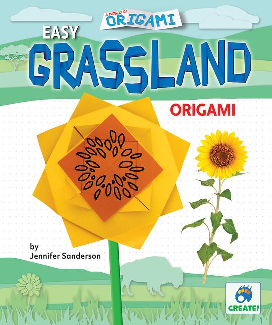 Vorderes Coverbild Easy Grassland Origami