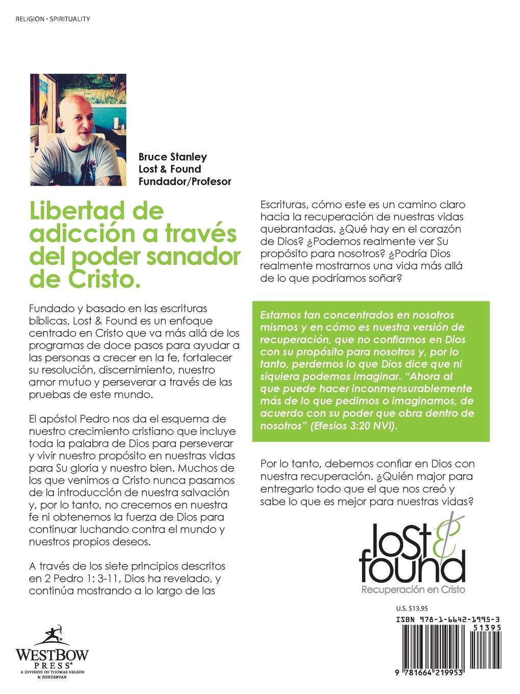 Rückseitencover Lost & Found Recuperación En Cristo