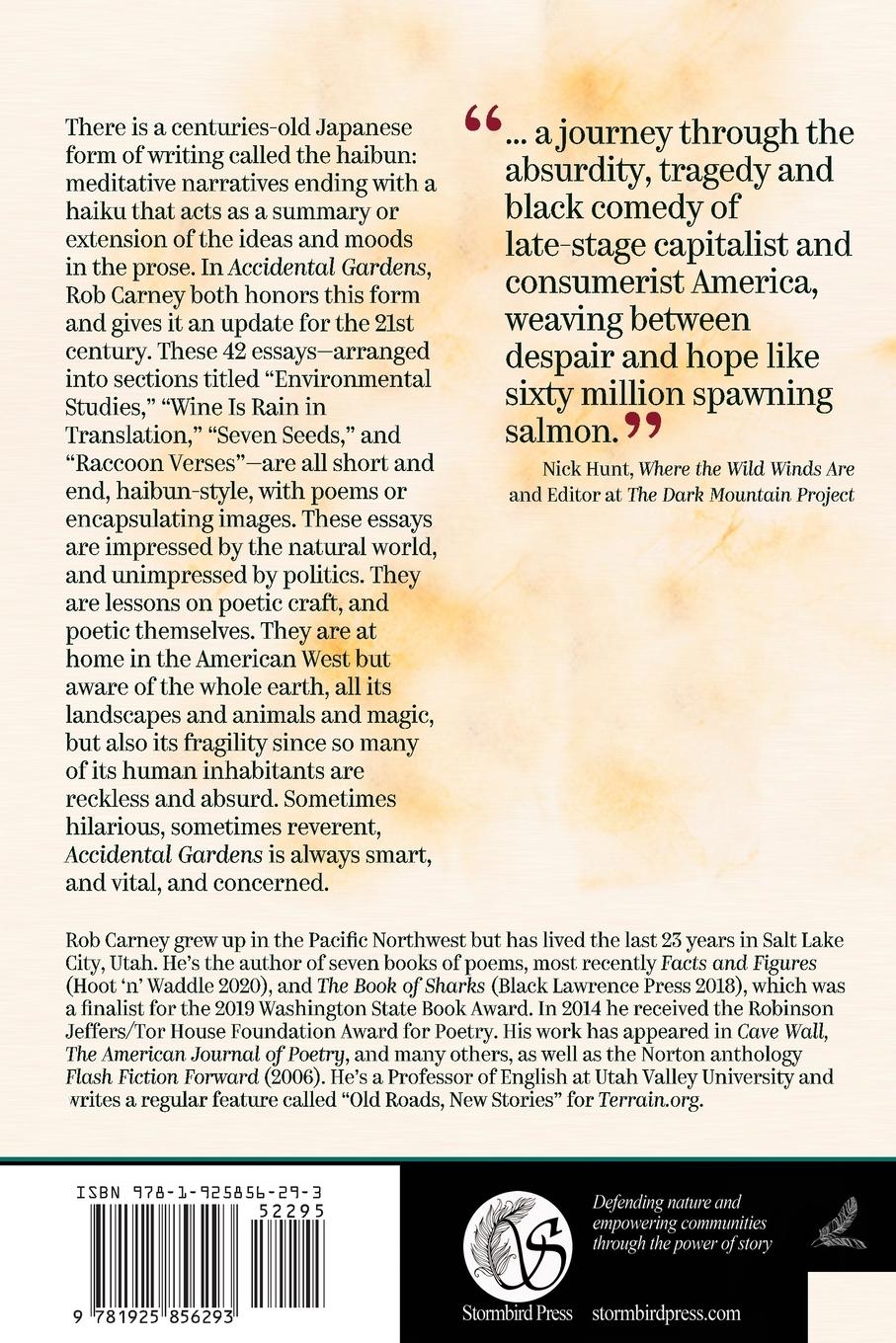 Rückseitencover Accidental Gardens