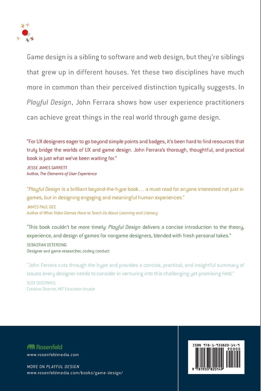 Rückseitencover Playful Design