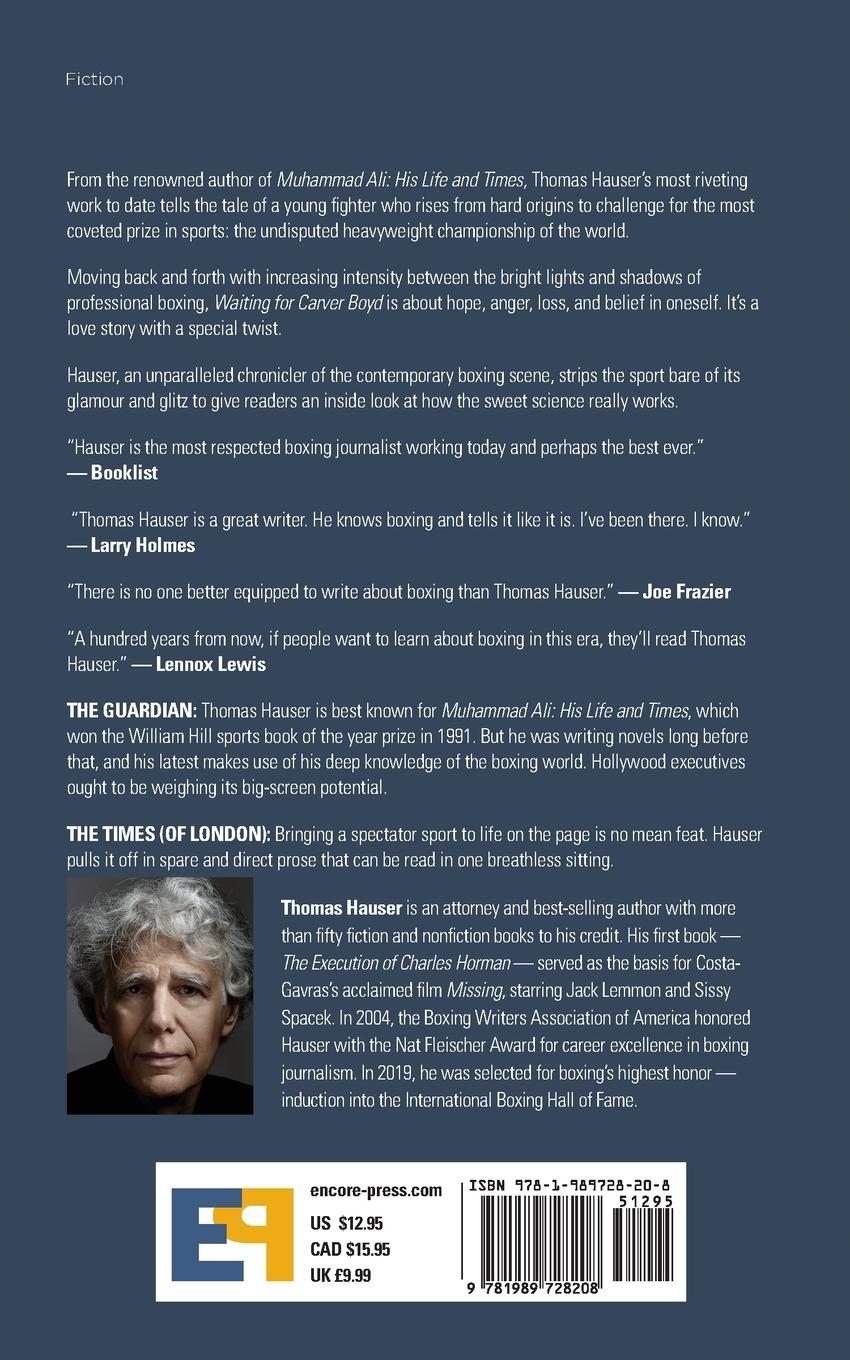 Rückseitencover Waiting for Carver Boyd