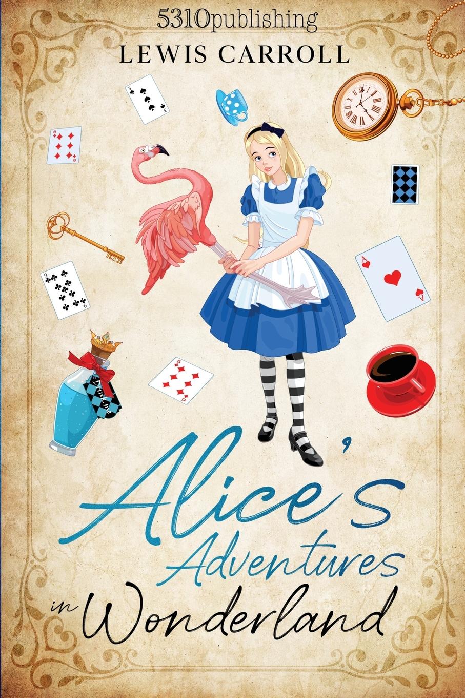 Vorderes Coverbild Alice's Adventures in Wonderland (Revised and Illustrated)