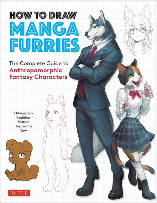 Vorderes Coverbild How to Draw Manga Furries