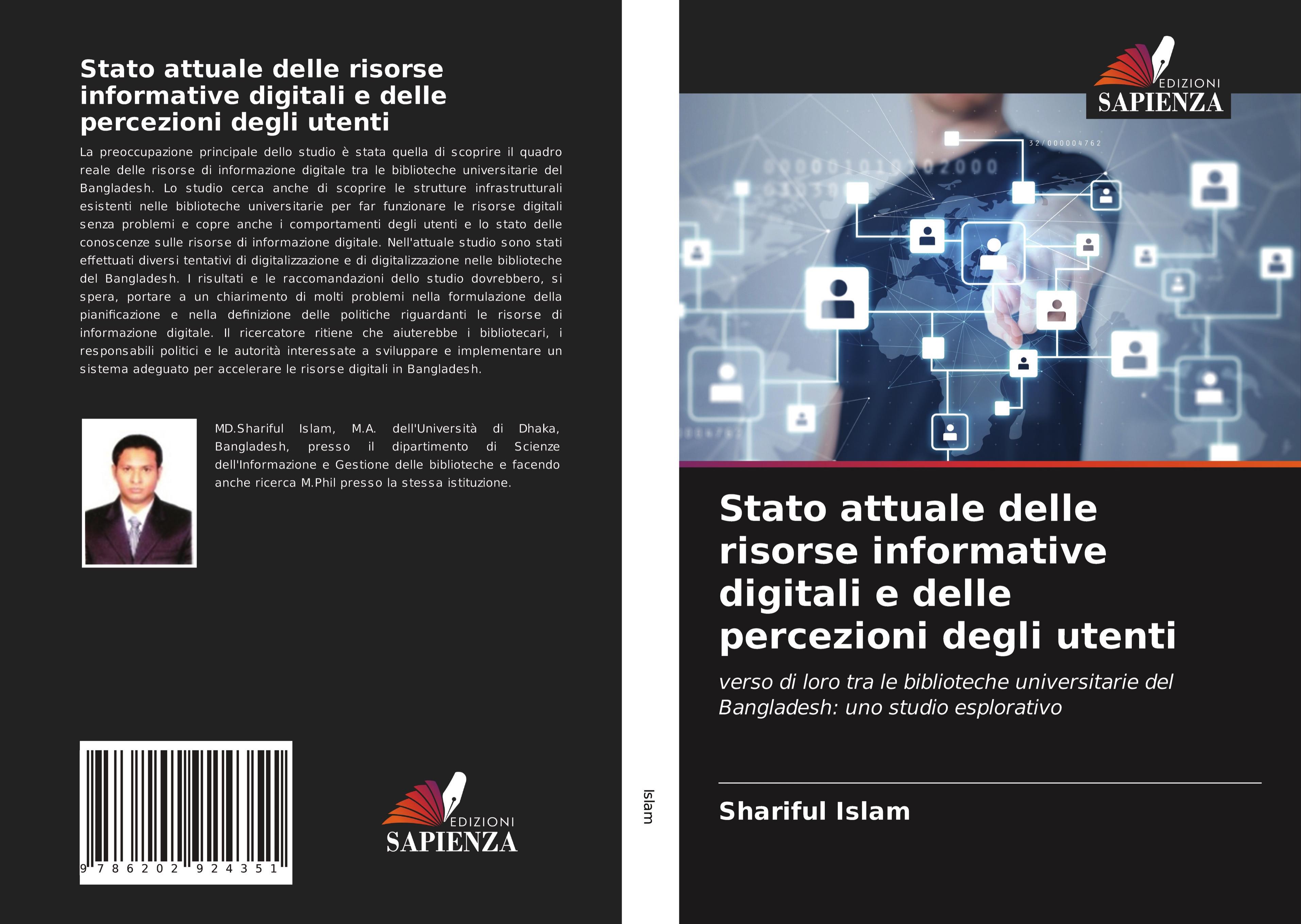 Vorderes Coverbild Stato attuale delle risorse informative digitali e delle percezioni degli utenti