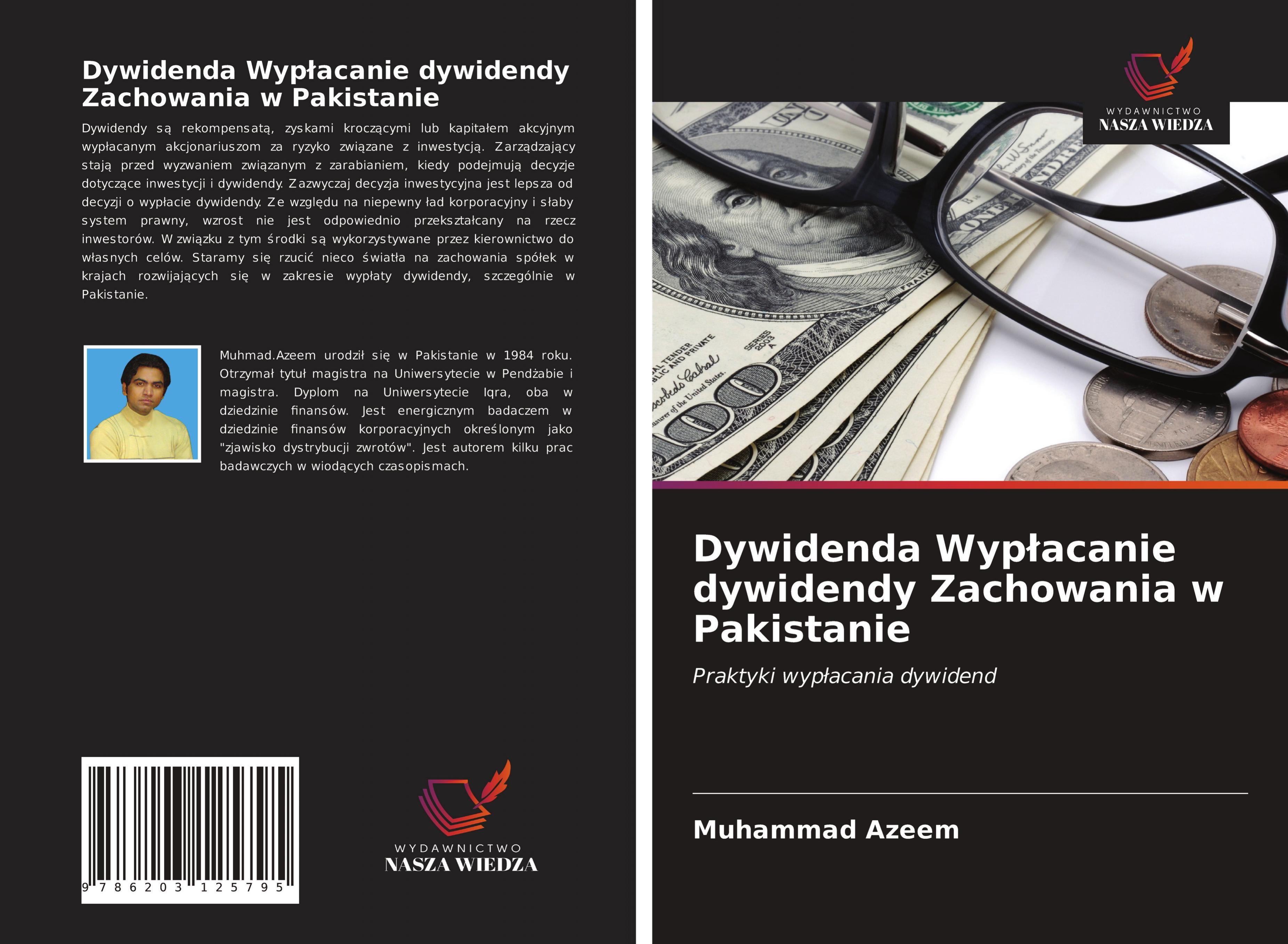 Vorderes Coverbild Dywidenda Wyp¿acanie dywidendy Zachowania w Pakistanie
