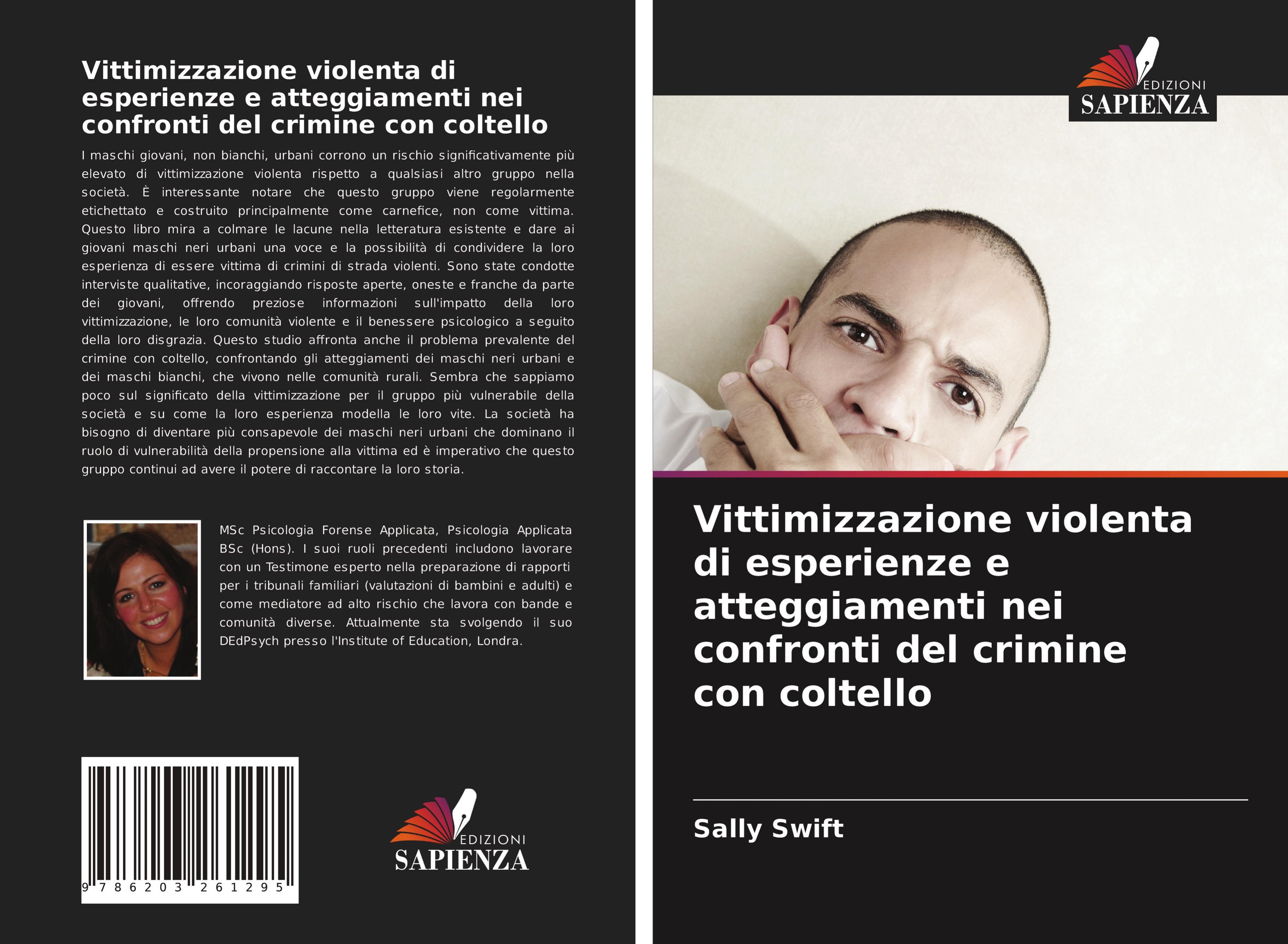 Vorderes Coverbild Vittimizzazione violenta di esperienze e atteggiamenti nei confronti del crimine con coltello
