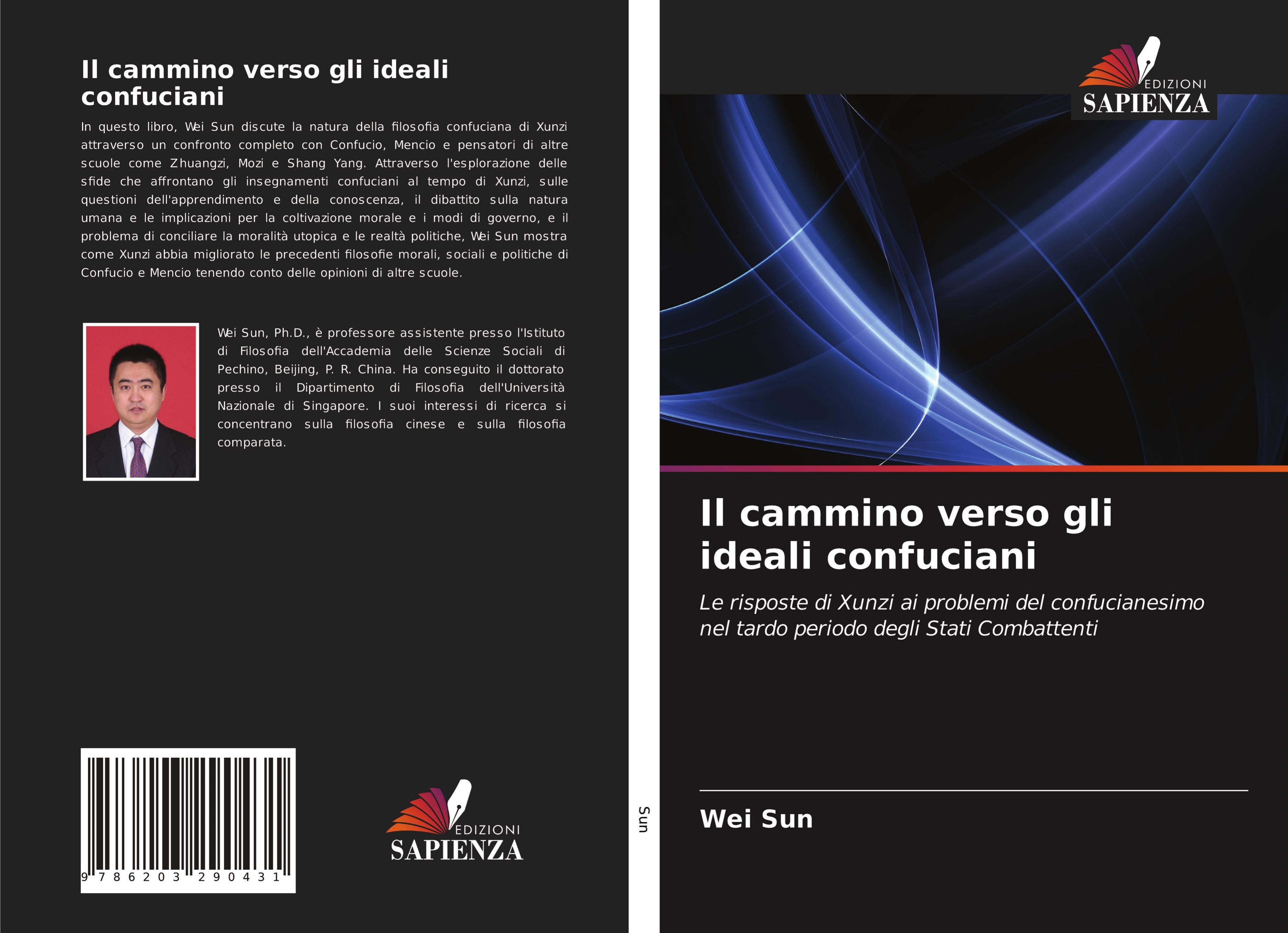 Vorderes Coverbild Il cammino verso gli ideali confuciani