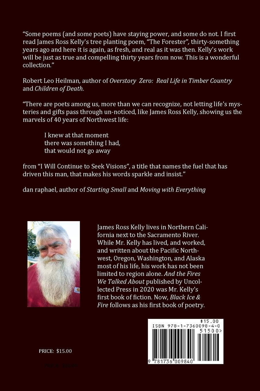 Rückseitencover Black Ice & Fire