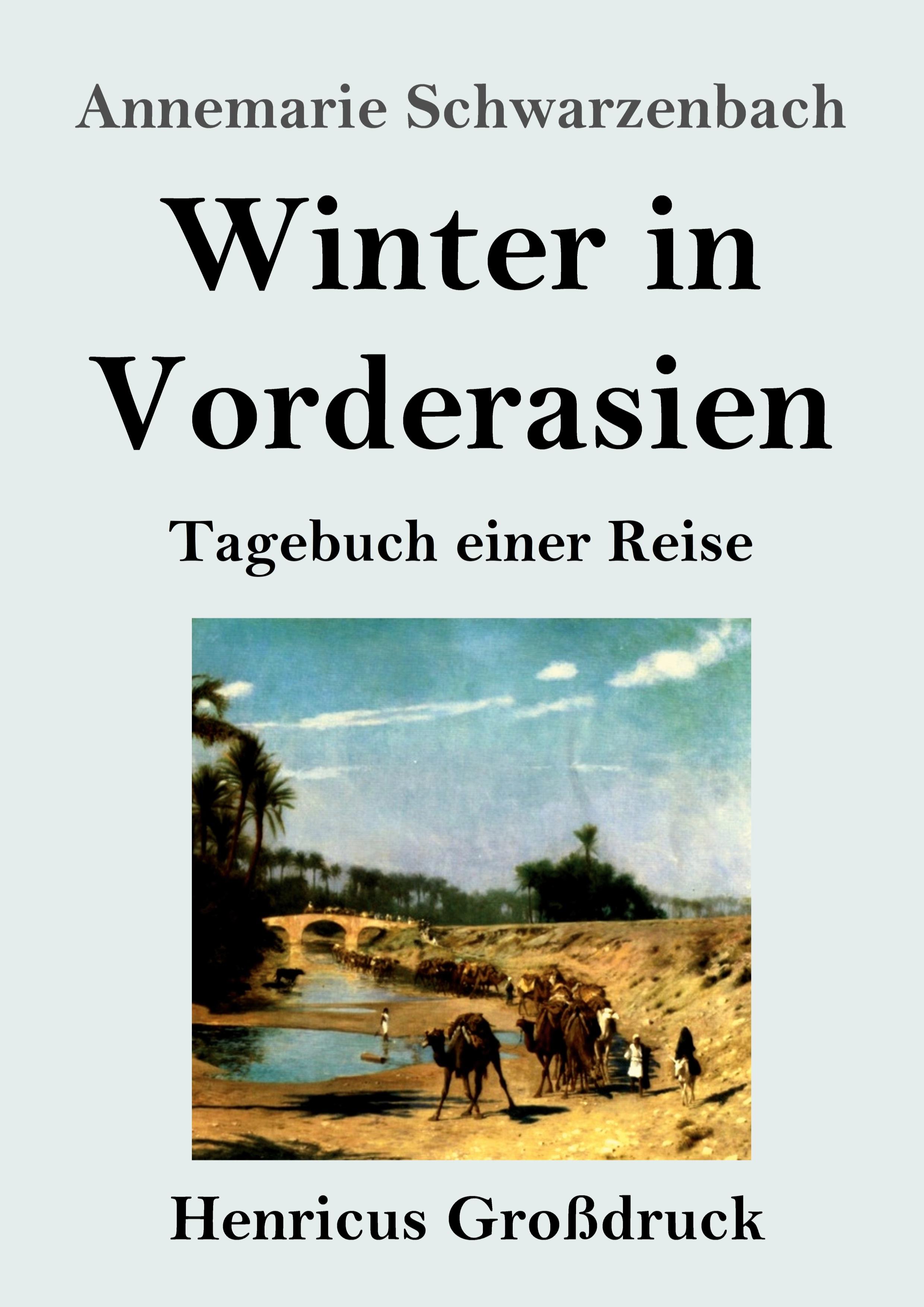 Vorderes Coverbild Winter in Vorderasien (Großdruck)