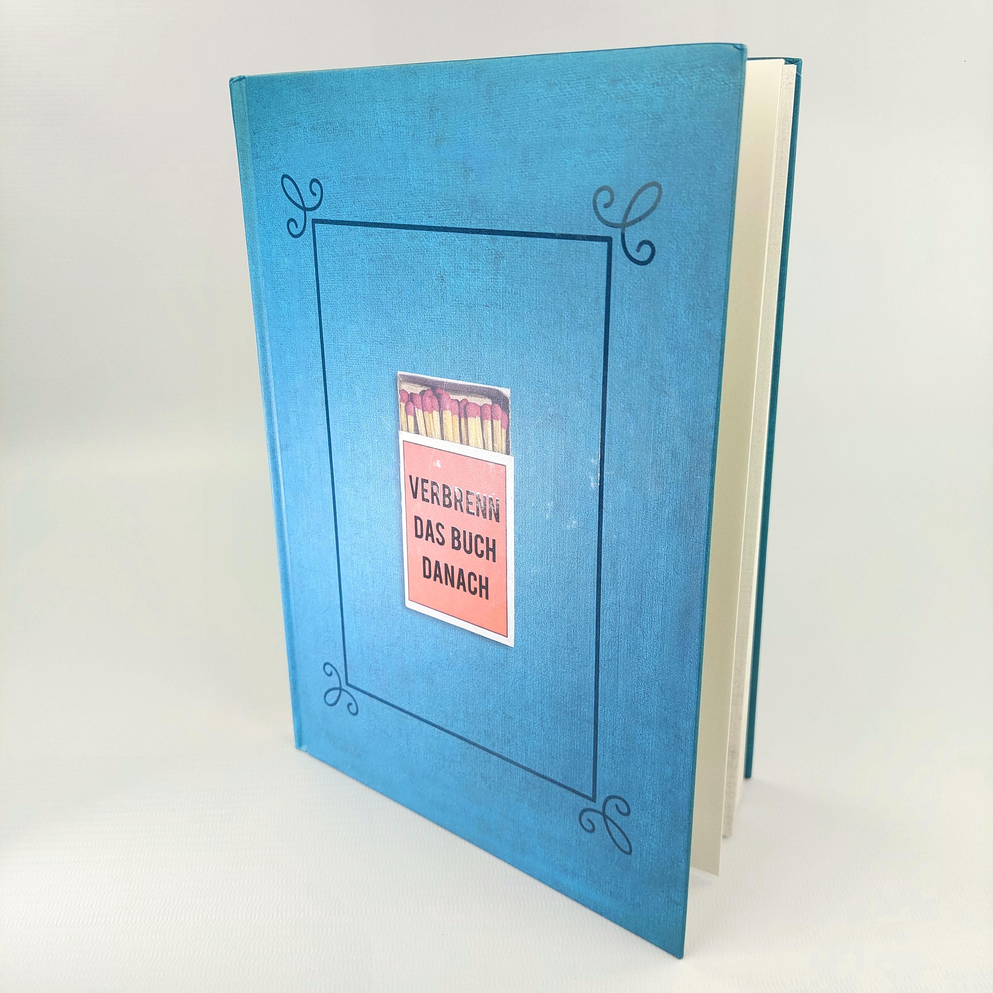 Beispielinhalt (Bild) Verbrenn das Buch danach - Ein Ausfüllbuch für Erwachsene