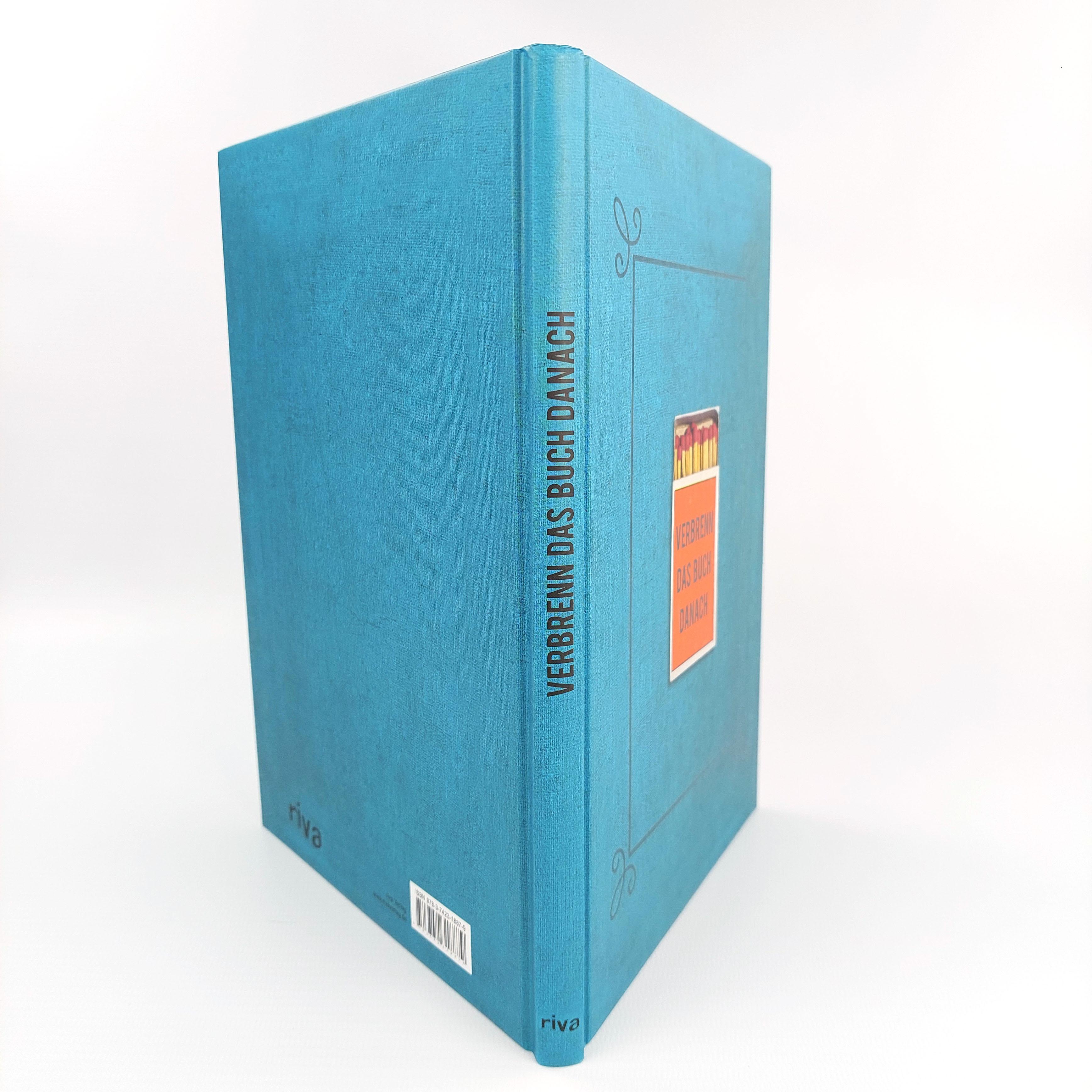 Beispielinhalt (Bild) Verbrenn das Buch danach - Ein Ausfüllbuch für Erwachsene