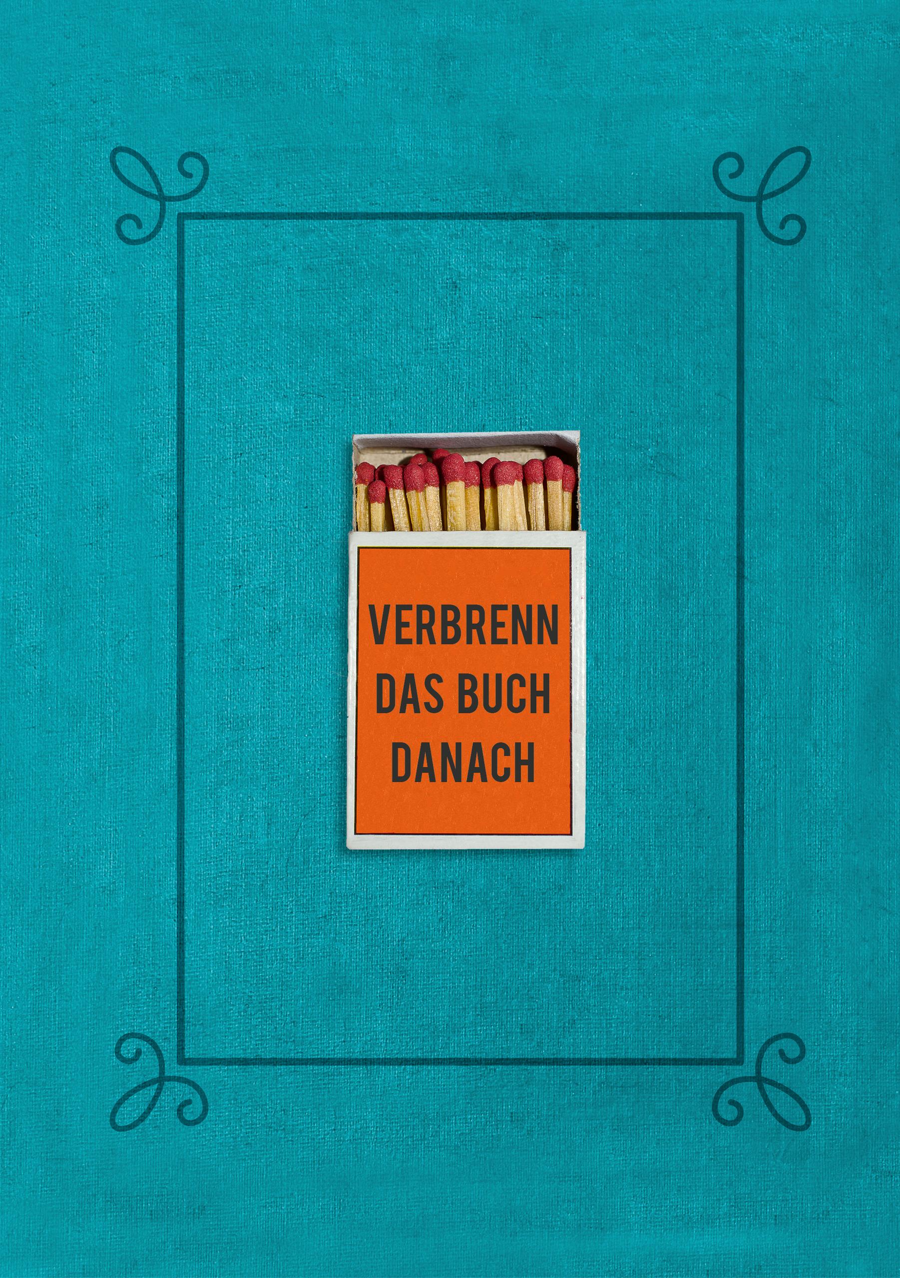 Vorderes Coverbild Verbrenn das Buch danach - Ein Ausfüllbuch für Erwachsene