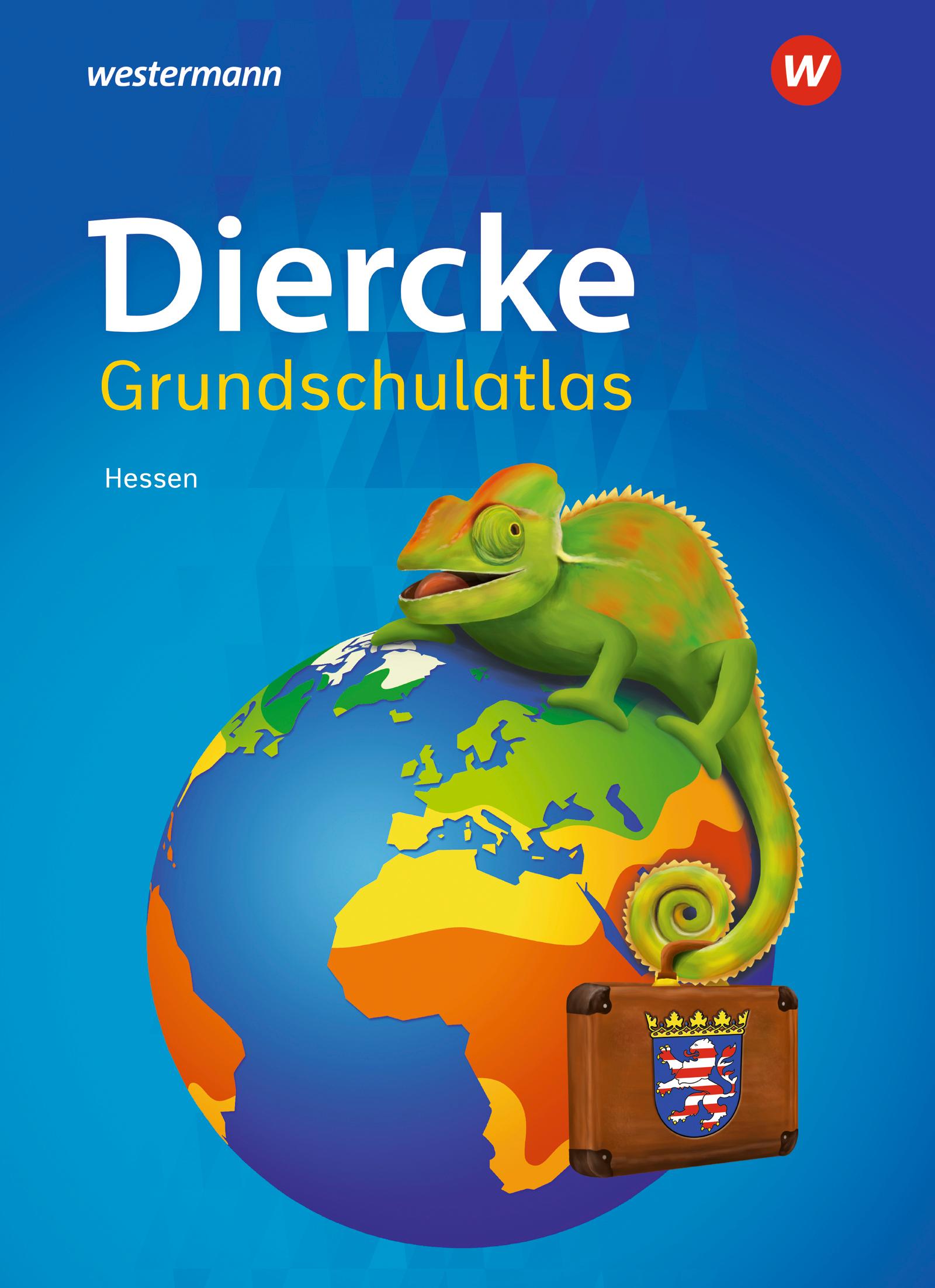 Vorderes Coverbild Diercke Grundschulatlas. Ausgabe 2021 für Hessen