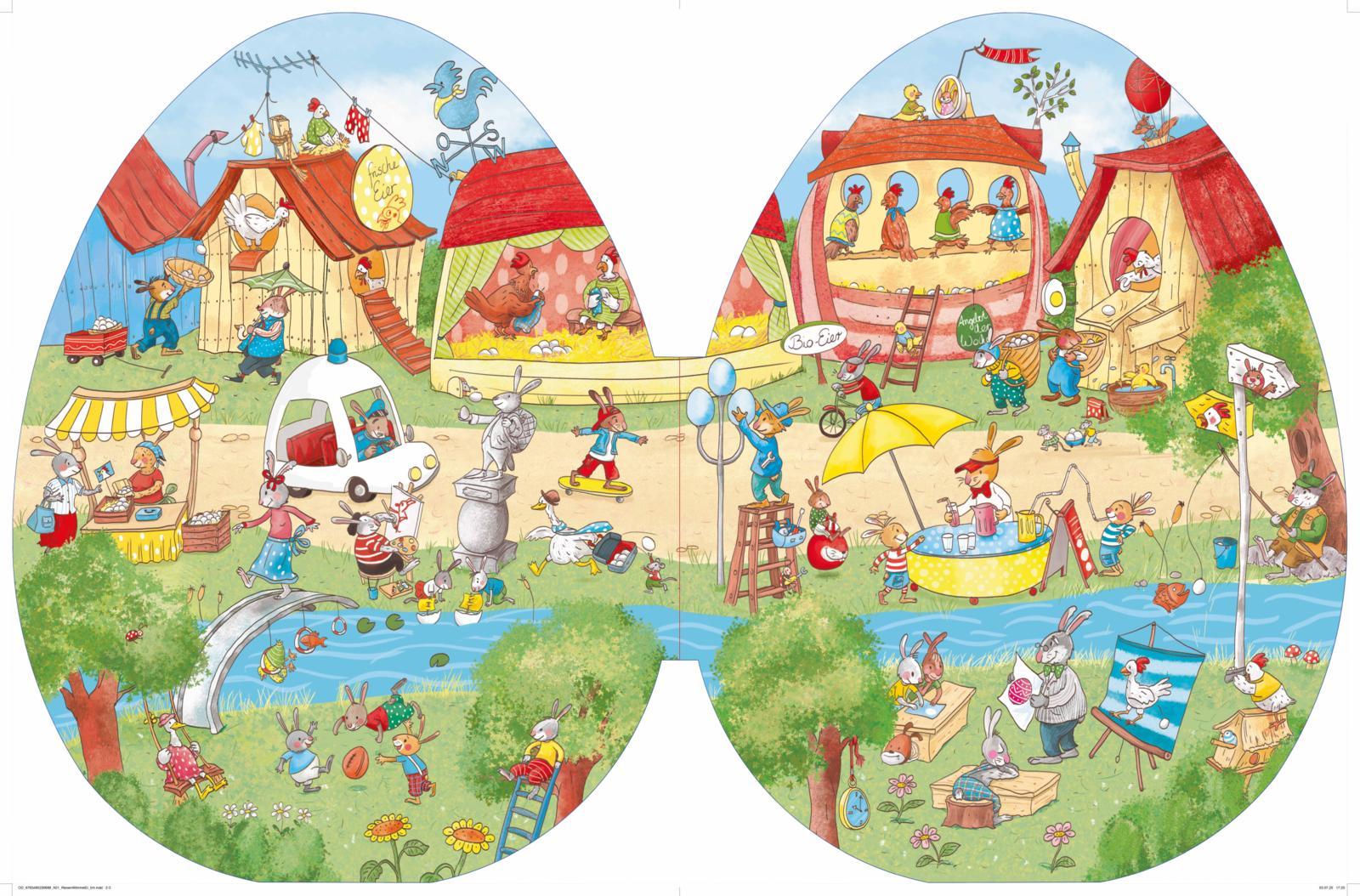 Beispielinhalt (Bild) Das Mini-Wimmel-Ei