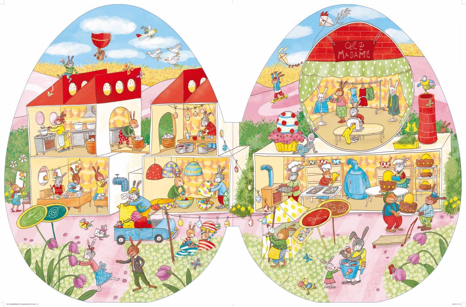 Beispielinhalt (Bild) Das Mini-Wimmel-Ei