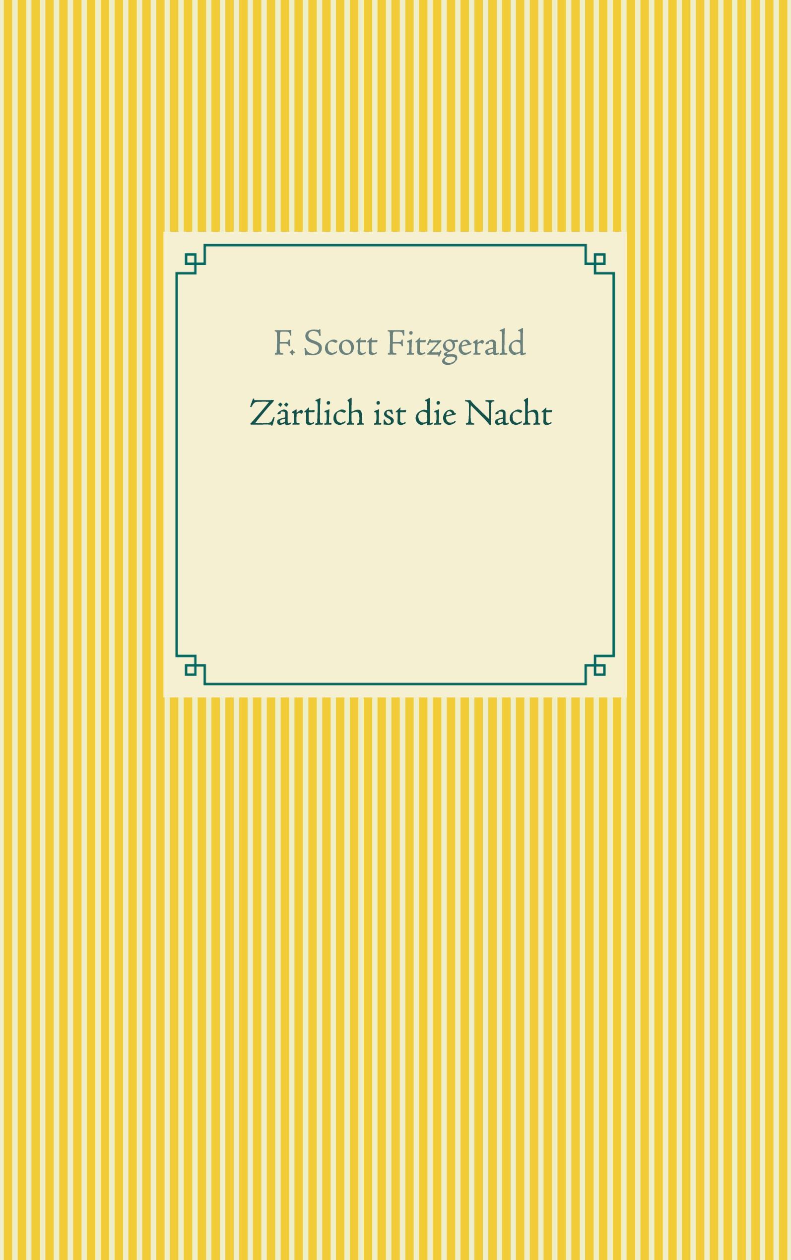 Vorderes Coverbild Zärtlich ist die Nacht