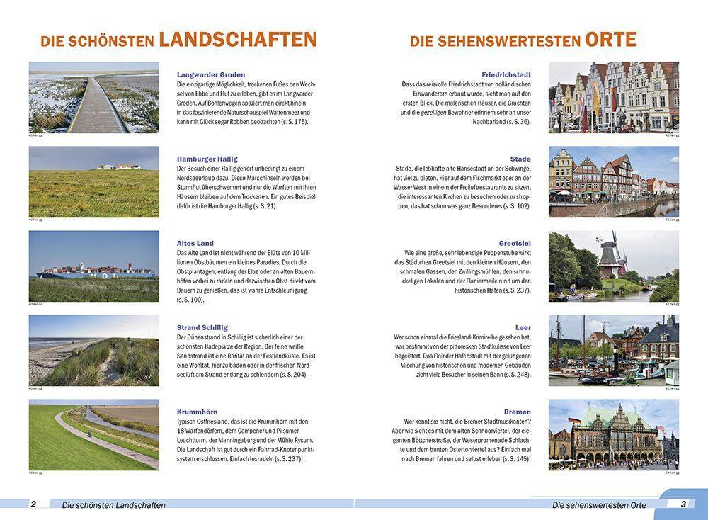 Beispielinhalt (Bild) Reise Know-How Wohnmobil-Tourguide Deutsche Nordseeküste mit Hamburg und Bremen