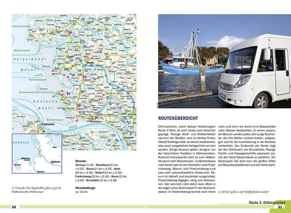 Beispielinhalt (Bild) Reise Know-How Wohnmobil-Tourguide Deutsche Nordseeküste mit Hamburg und Bremen