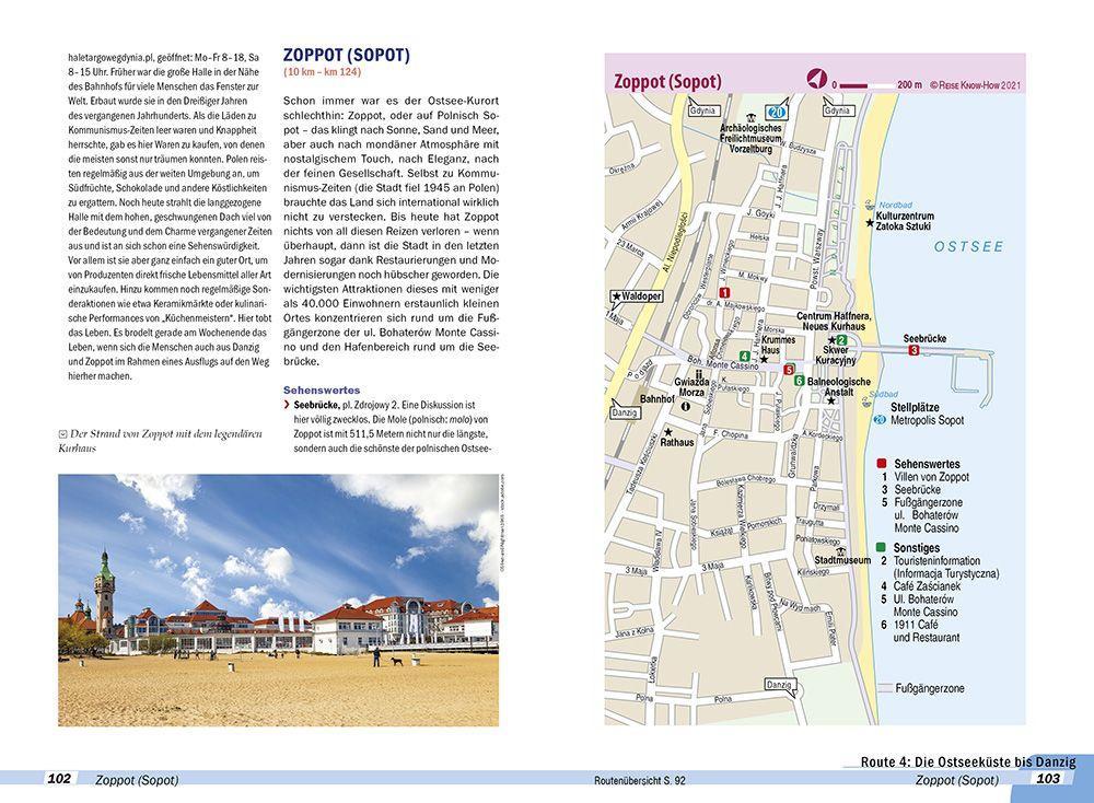 Beispielinhalt (Bild) Reise Know-How Wohnmobil-Tourguide Nordpolen (Ostseeküste und Masuren)