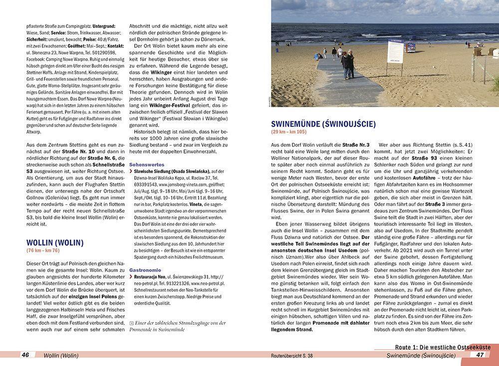 Beispielinhalt (Bild) Reise Know-How Wohnmobil-Tourguide Nordpolen (Ostseeküste und Masuren)