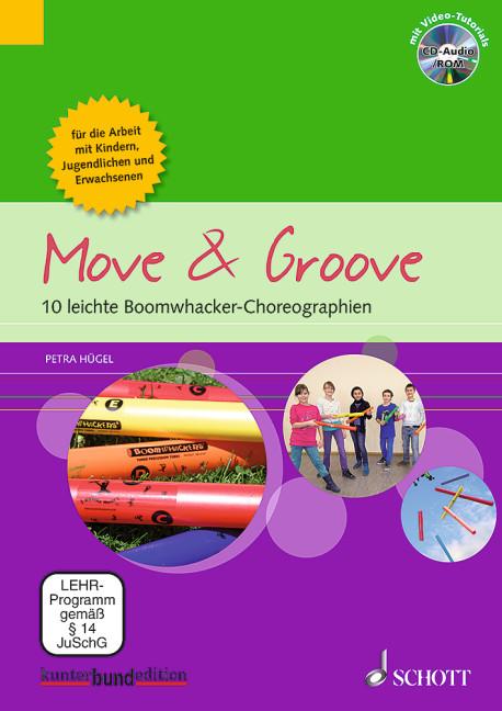 Vorderes Coverbild Move & Groove  mit Videao-Tutorials