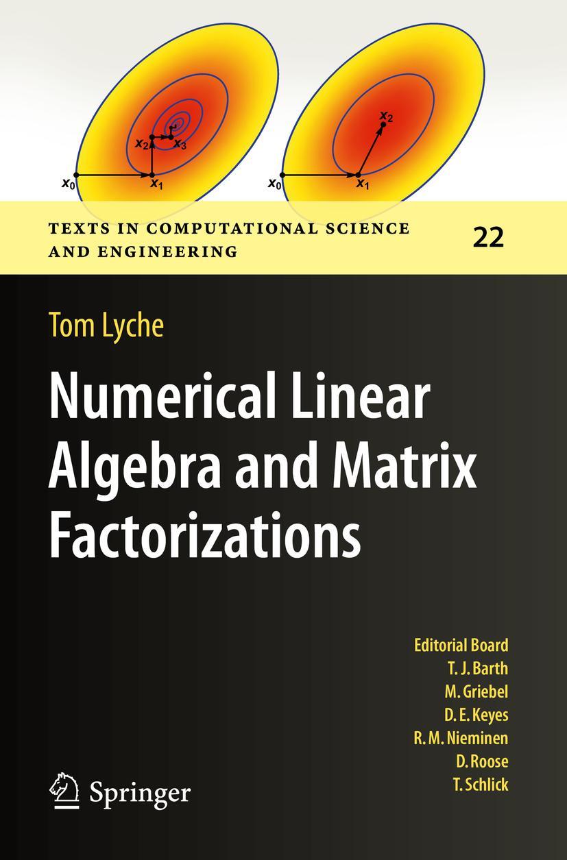 Vorderes Coverbild Numerical Linear Algebra and Matrix Factorizations