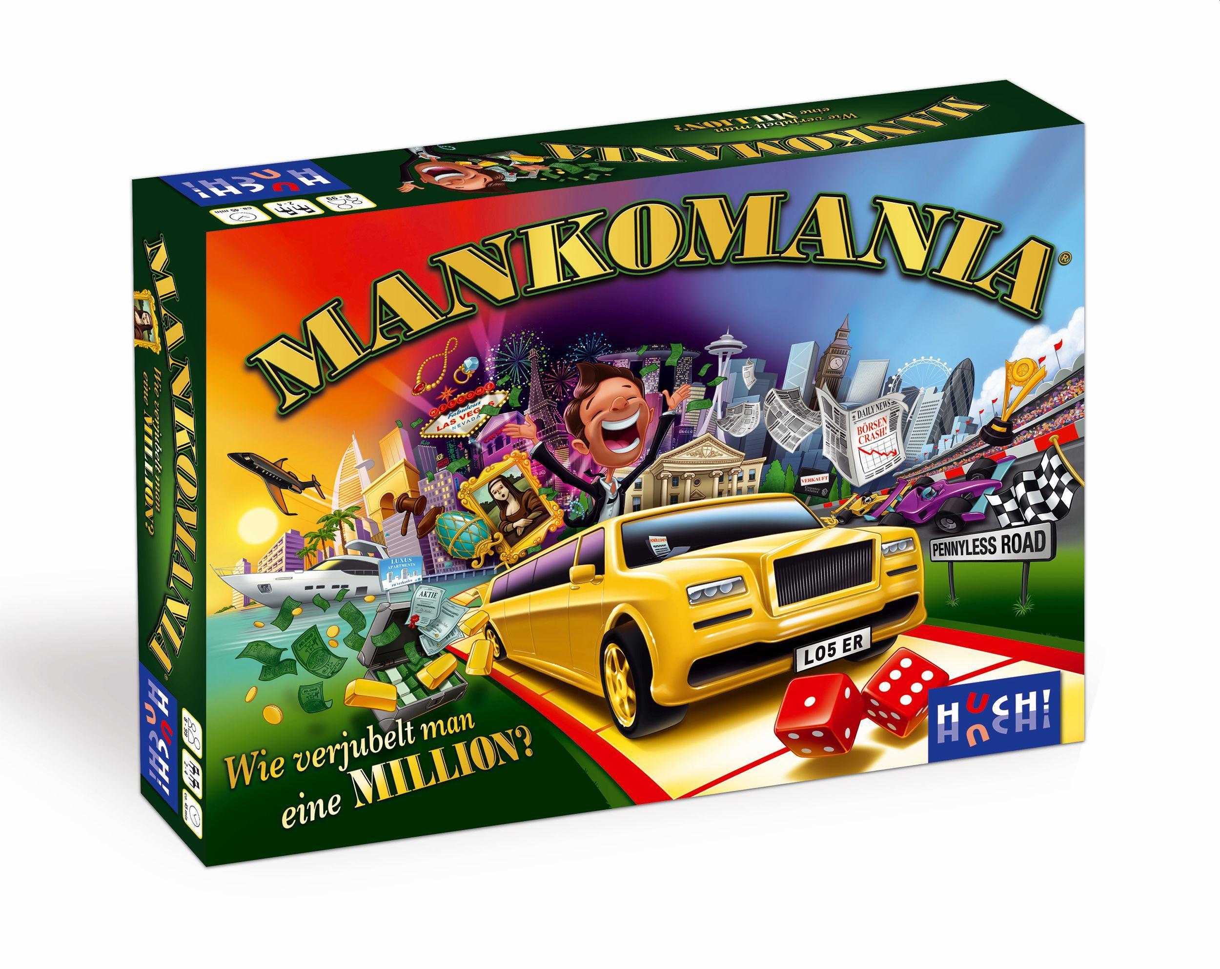 Vorderes Coverbild Mankomania