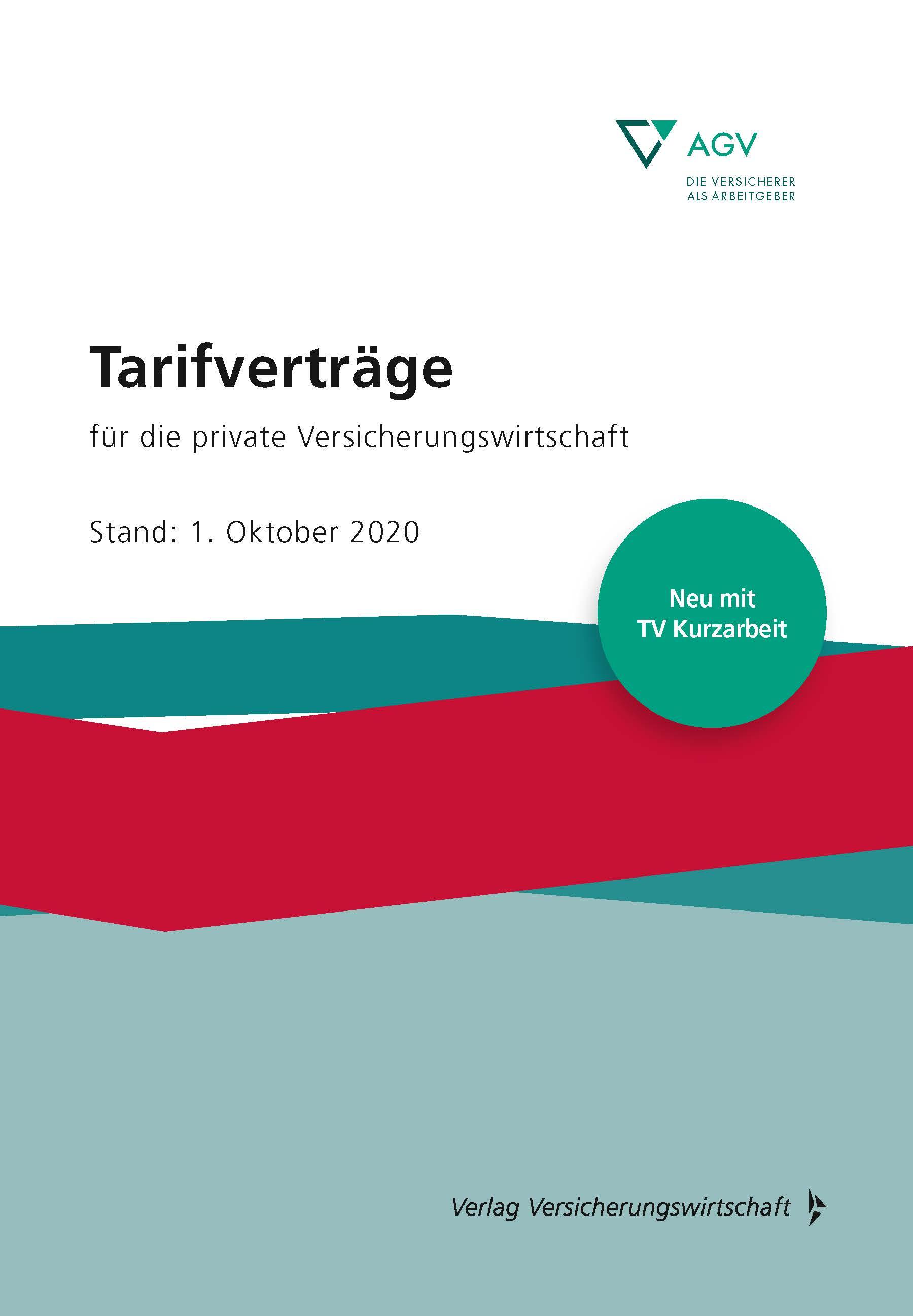 Vorderes Coverbild Tarifverträge für die private Versicherungswirtschaft