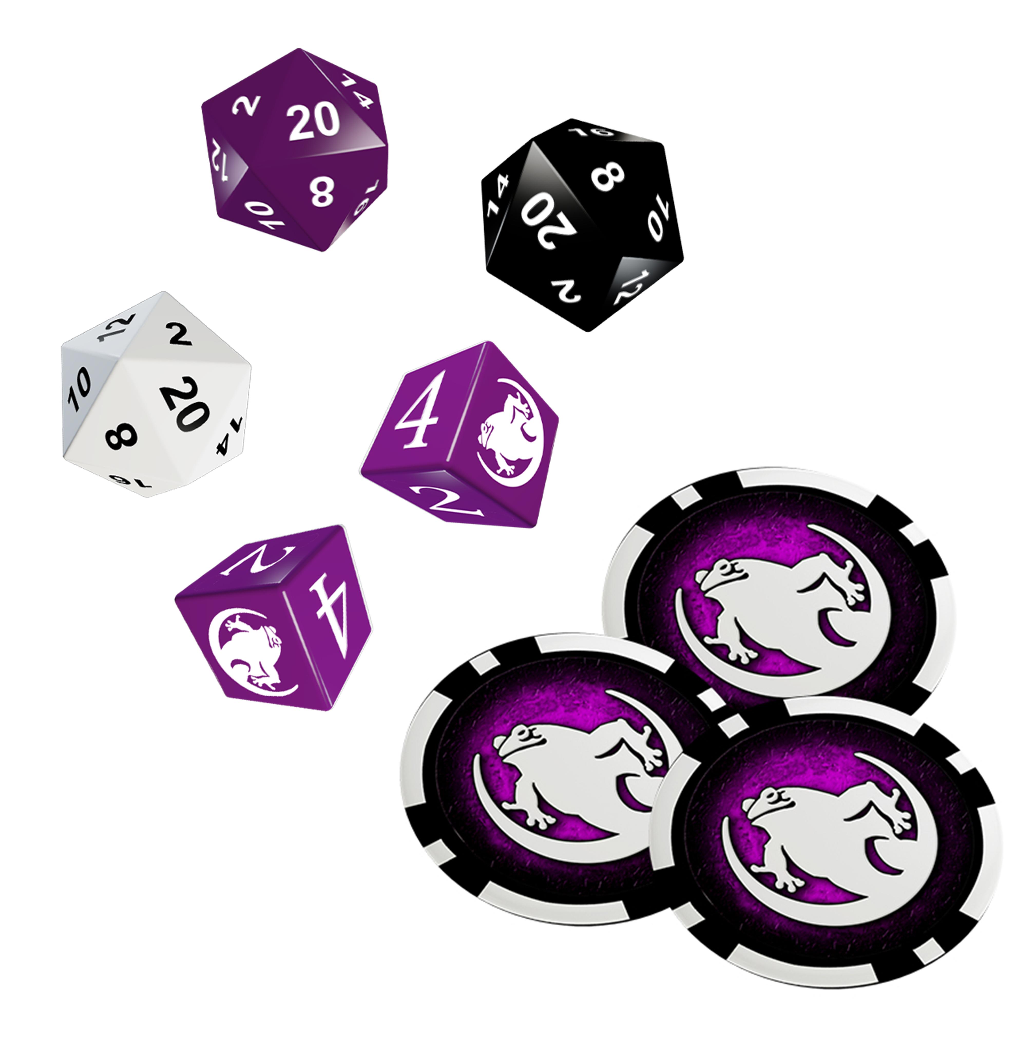 Vorderes Coverbild DSA5 Einsteigerbox: Hexen - Würfel- & Chipset