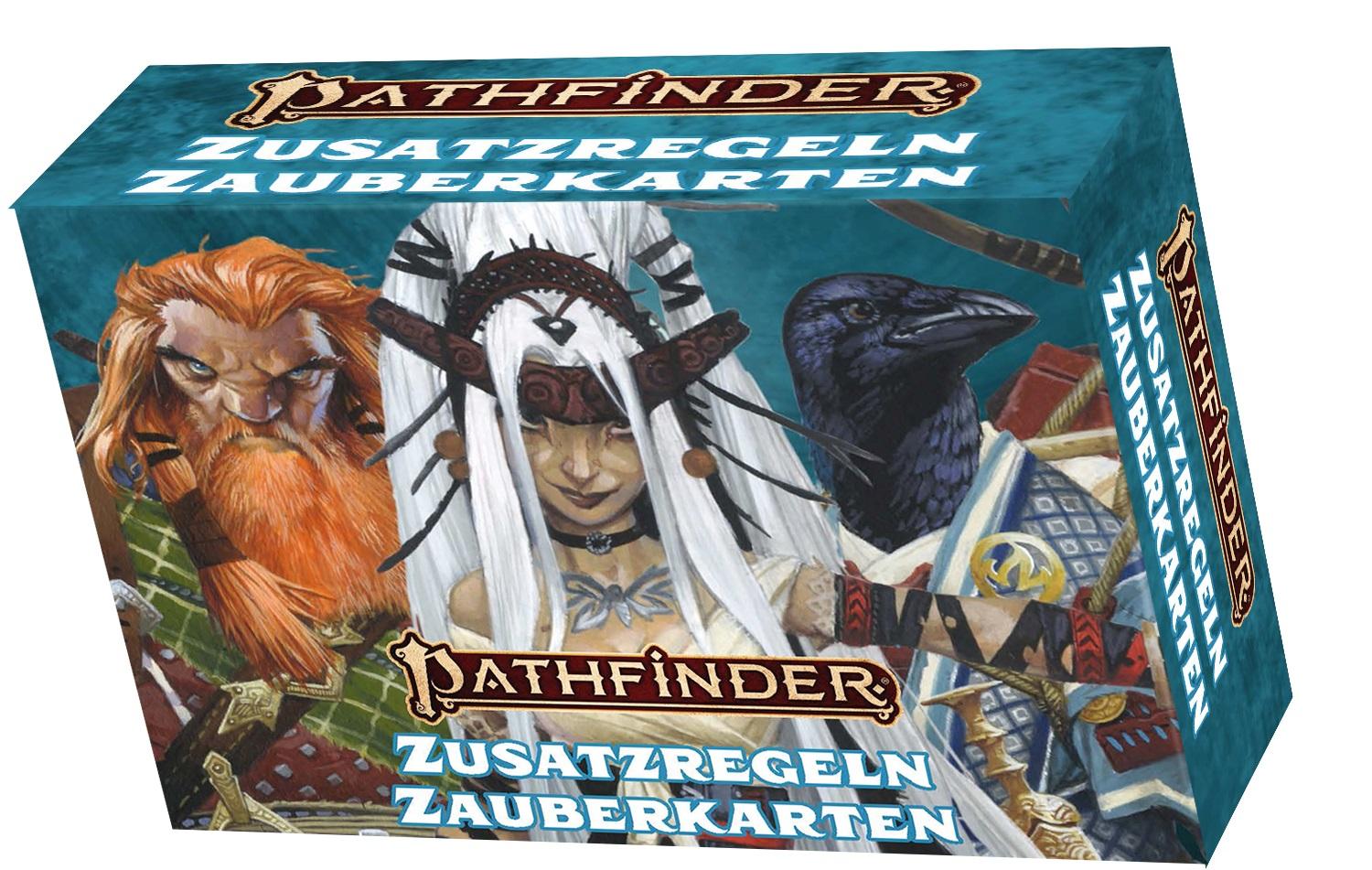 Vorderes Coverbild Pathfinder 2 - Zusatzregeln-Zauberkarten