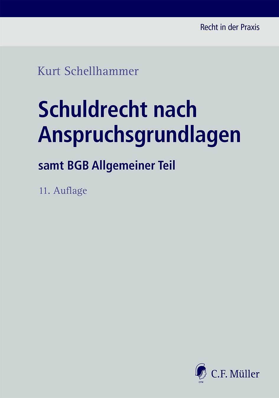 Vorderes Coverbild Schuldrecht nach Anspruchsgrundlagen