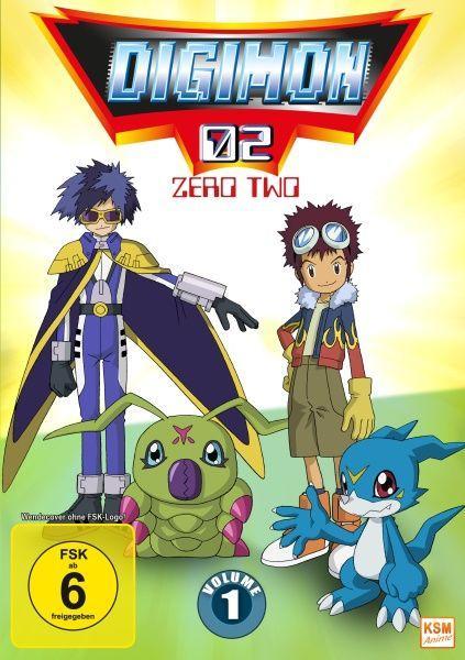 Vorderes Coverbild Digimon Adventure