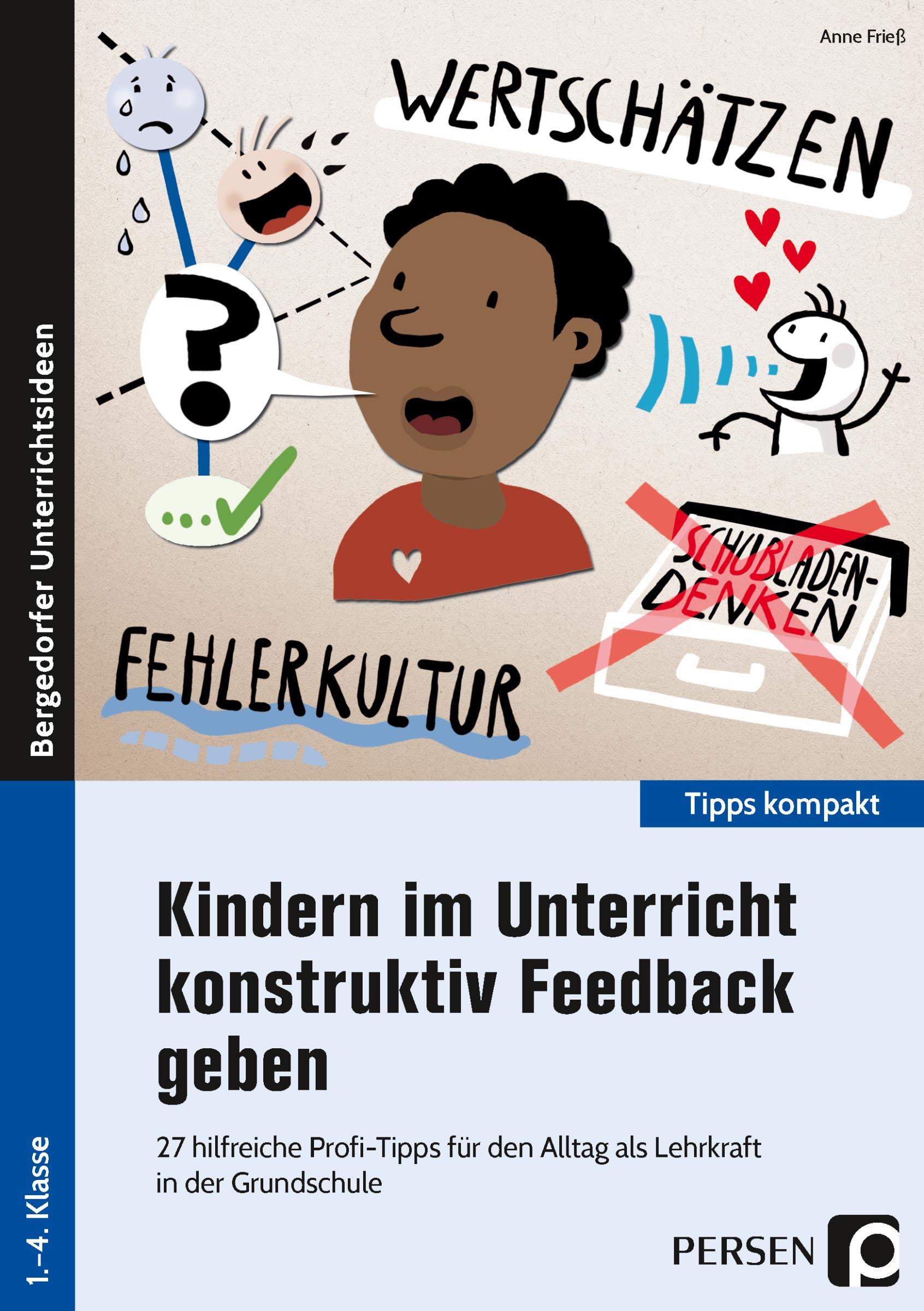 Vorderes Coverbild Kindern im Unterricht konstruktiv Feedback geben