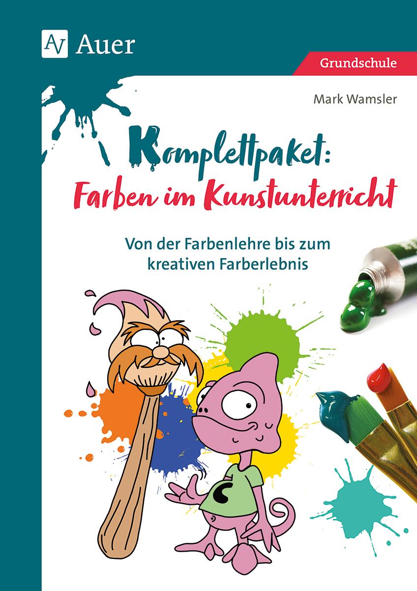 Vorderes Coverbild Komplettpaket Farben im Kunstunterricht