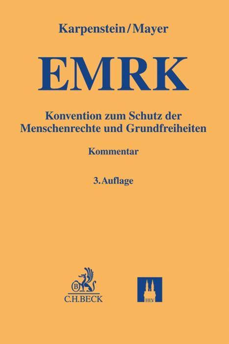 Vorderes Coverbild Konvention zum Schutz der Menschenrechte und Grundfreiheiten