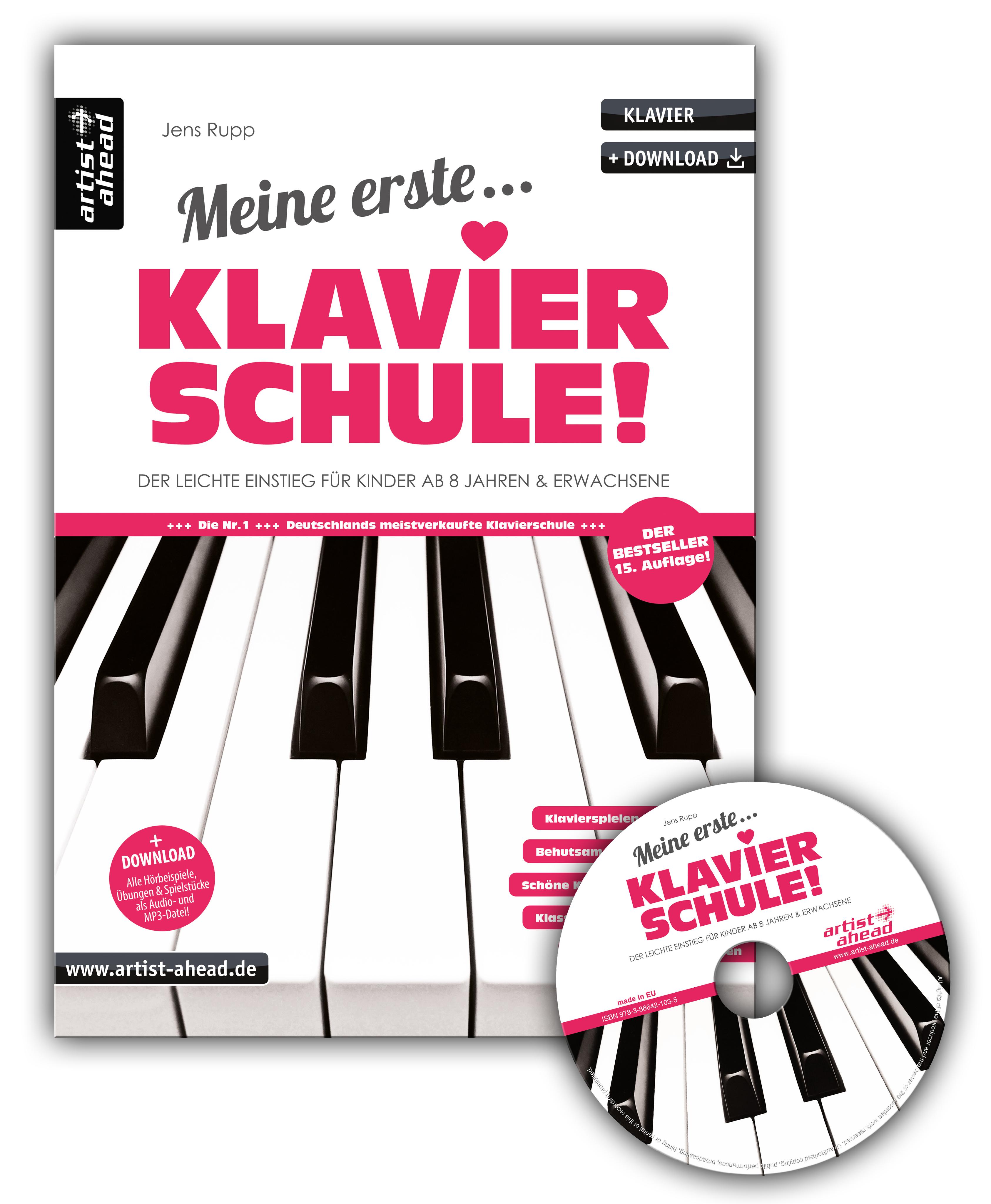 Vorderes Coverbild Meine erste Klavierschule inkl. Audio-CD!