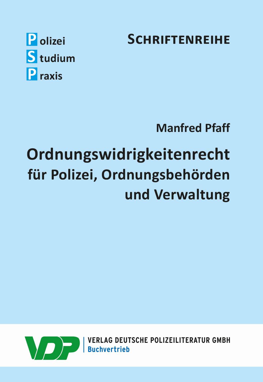 Vorderes Coverbild Ordnungswidrigkeitenrecht