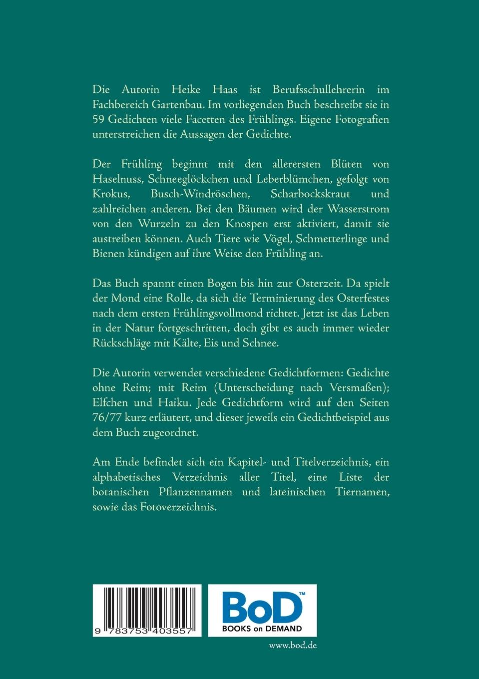 Rückseitencover Frühling strömt aus dem Baum!